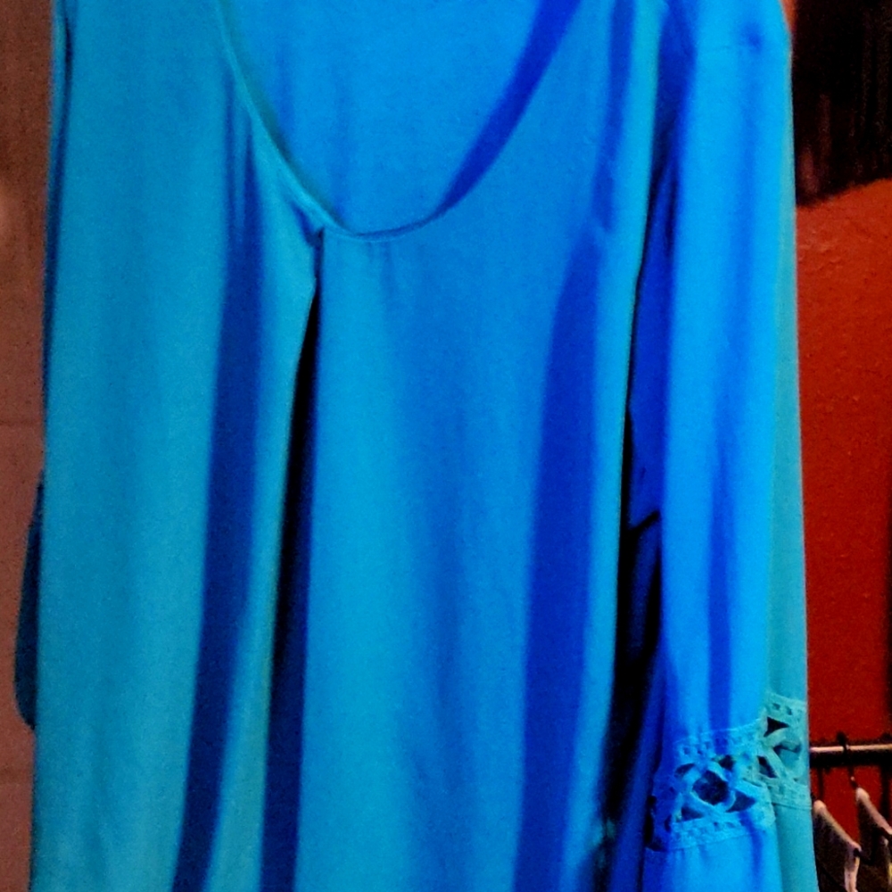 Bell Sleeved Blouse Teal